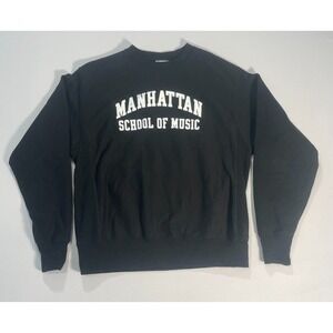 Champion Reverse Weave Sweatshirt Mens Medium Manhattan School Of Music Crewneck